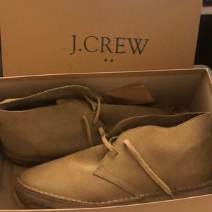 J. Crew Men’s suede lace up boots. Size 10 US